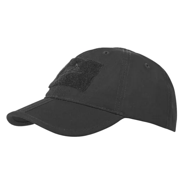 Vysoce Kvalitní Helikon-Tex FOLDING Kšiltovka - PolyCotton Ripstop - čierna
