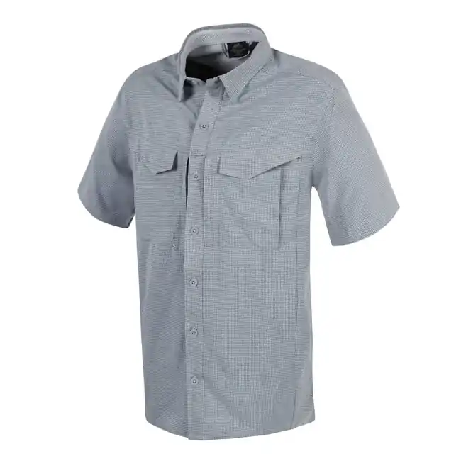 Helikon-Tex Košile DEFENDER Mk2 Ultralight s krátkým rukávem - Light Blue Víkendová Akce