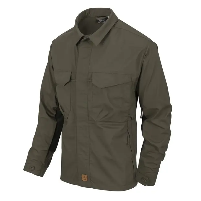 Nová Kolekce Helikon-Tex Košile WOODSMAN - Taiga Green / Black