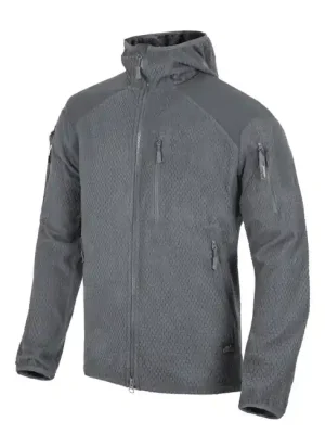 Akční Nabídka Helikon-Tex Mikina ALPHA HOODIE - Grid Fleece - Shadow Grey