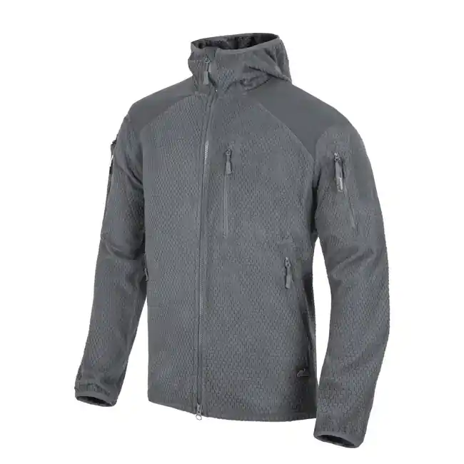 Akční Nabídka Helikon-Tex Mikina ALPHA HOODIE - Grid Fleece - Shadow Grey