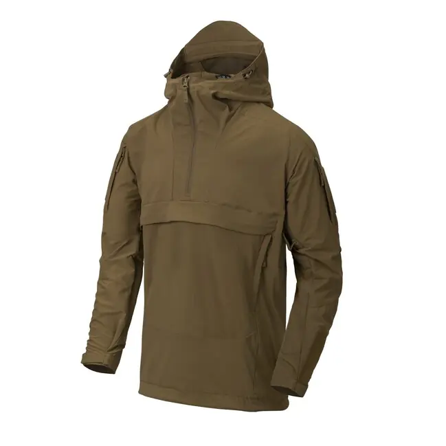 Helikon-Tex MISTRAL Anorak bunda - Soft Shell - Mud Brown Autentický