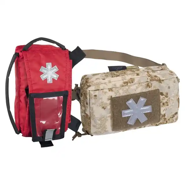 Vysoce Kvalitní Helikon-Tex MODULAR INDIVIDUAL pouzdro na sadu první pomoci - Cordura - PenCott SandStorm™