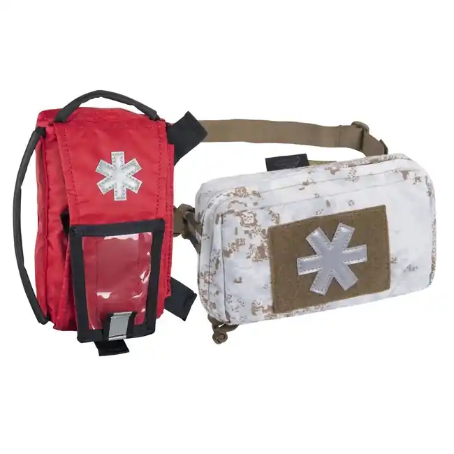 Helikon-Tex MODULAR INDIVIDUAL pouzdro na sadu první pomoci - Cordura - PenCott SnowDrift™ Dokud Zásoby Vydrží