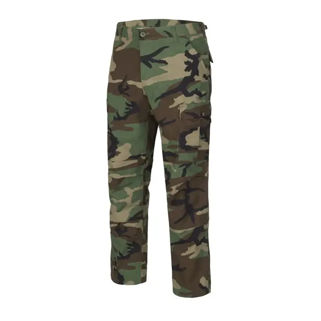 Cenově Výhodný Helikon-Tex Kalhoty BDU - PolyCotton Ripstop - US Woodland