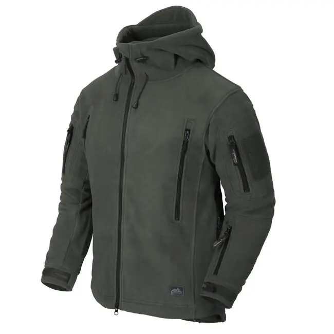Tovární Cena Helikon-Tex PATRIOT mikina - Double Fleece - Foliage Green