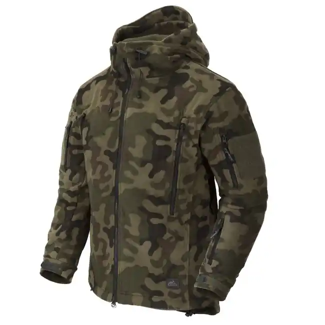 Zlevněný Helikon-Tex PATRIOT mikina - Double Fleece - PL Woodland