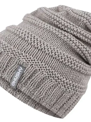 HUSKY dámská merino čepice Merhat 5, béžová Víkendová Akce