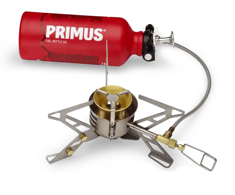 Vařič PRIMUS OmniFuel II s palivovou lahví a pouzdrem Časově Omezené