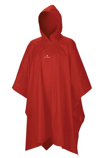Cenově Výhodný Pončo Ferrino R-Cloak, červené