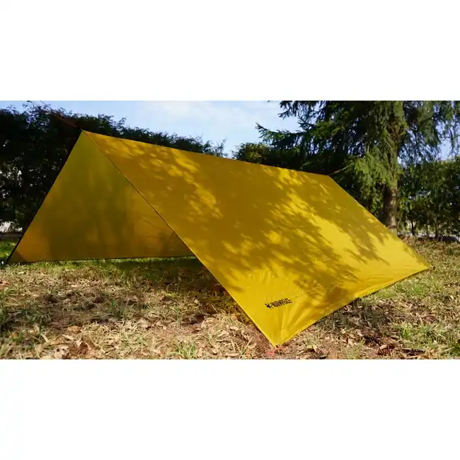 Warmpeace Plachta Shelter, nugget gold Bezpečná Platba