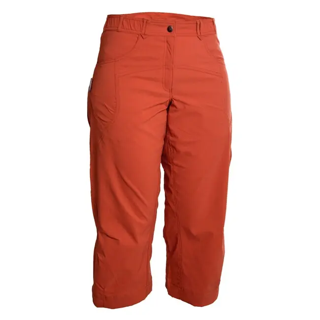 Sleva Warmpeace Kalhoty Flash 3/4 Lady, burnt ochre