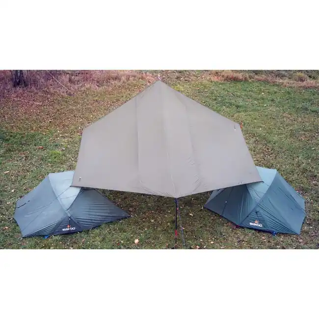 Warmpeace Plachta Chapito, olive green Autentický