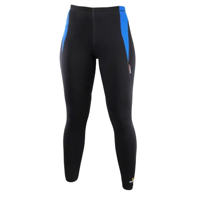 Warmpeace Kalhoty Parana, black/royal blue Novinka