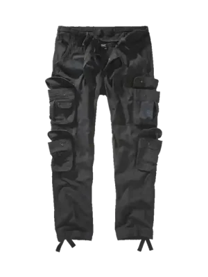 Pouze Dnes Kalhoty Brandit Pure Slim Fit, antracitová barva