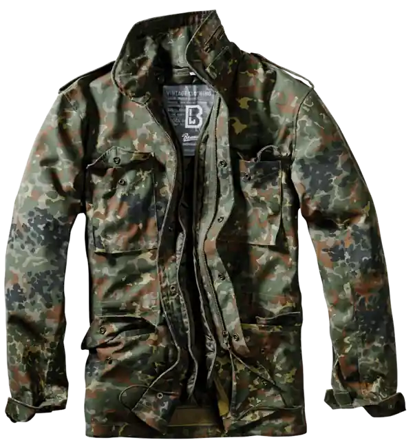 Brandit M65 Klasická přechodová bunda, flecktarn Nakupujte Hned