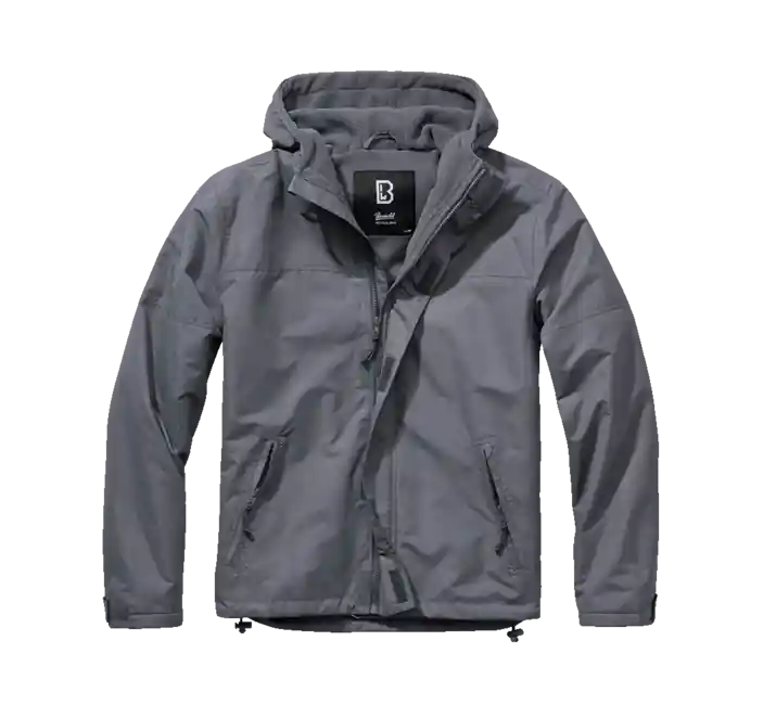 Akce Bunda Brandit Frontzip Windbreaker, antracitová
