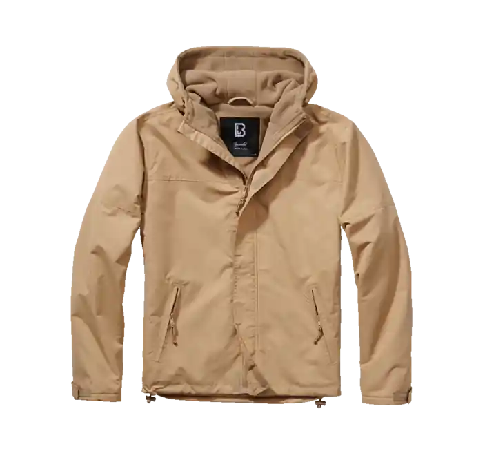 Akční Cena Bunda Brandit Frontzip Windbreaker, velbloudí barva