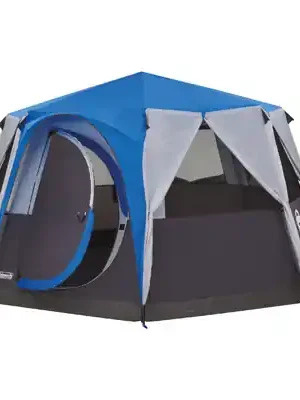 Stan Coleman Octagon pro 8 osob, modrý Nejlepší Volba