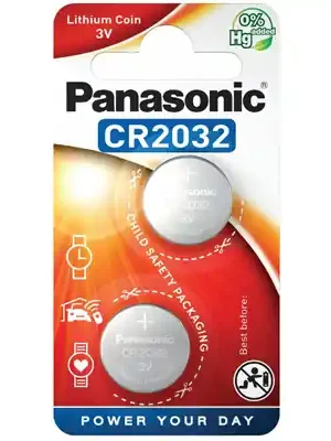Přímo Od Výrobce Knoflíková lithiová baterie Panasonic CR 2032 2 kusy