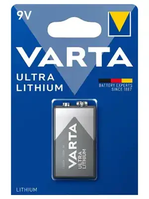 Finální Výprodej Baterie Varta Ultra Lithium 9V blok 1 kus