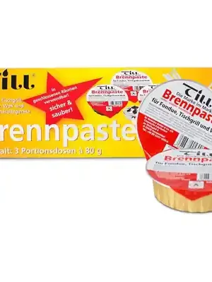 Bezpečnostní palivová pasta, 80 g plechovka Must-Have
