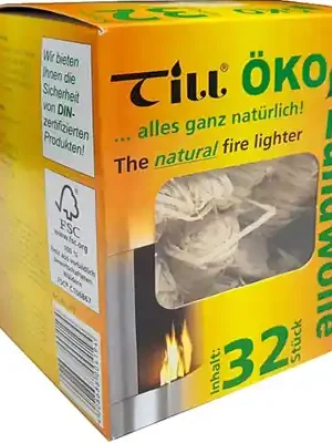 Sleva Zapalovač Eco Ignition Wool 32 kusů