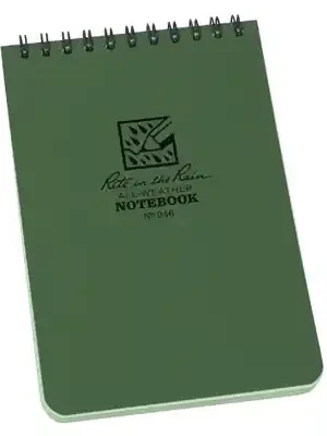 Rite in the Rain All Weather Notebook Green No. 946 Must-Have