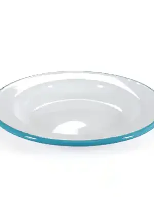 Cenově Výhodný Origin Outdoors smaltovaný mělký talíř 20 cm