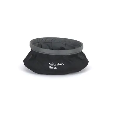 Zlevněný Mountain Paws Miska na vodu pro psy Paws černá