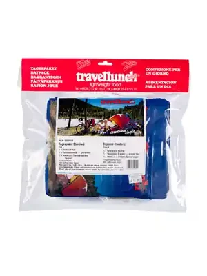 Horká Nabídka Travellunch Denní příděl standardní vegetariánské balení
