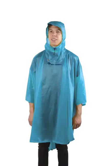 Značkový SEA to Summit Poncho Ultra-Sil Nano, modrá