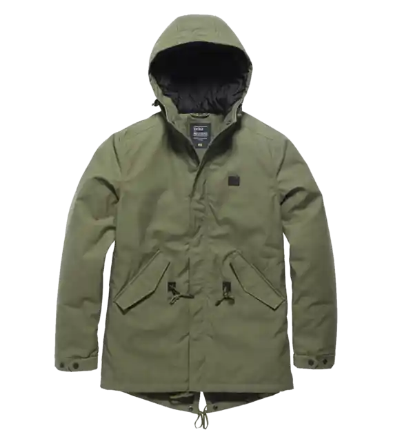 Výprodej Vintage Industries Parka Wallbrook, olivová