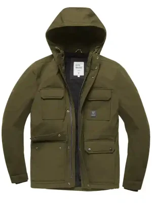 Vintage Industries Parka Winston, taupe Značkový