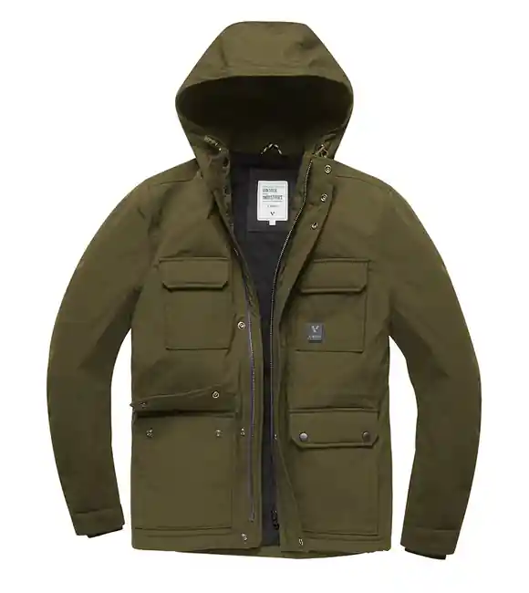 Vintage Industries Parka Winston, taupe Značkový