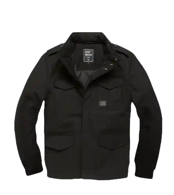 Vintage Industries Parka Brent, černá Pouze Dnes