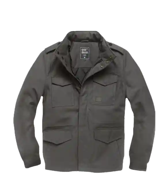 Vintage Industries Parka Brent, šedá Must-Have