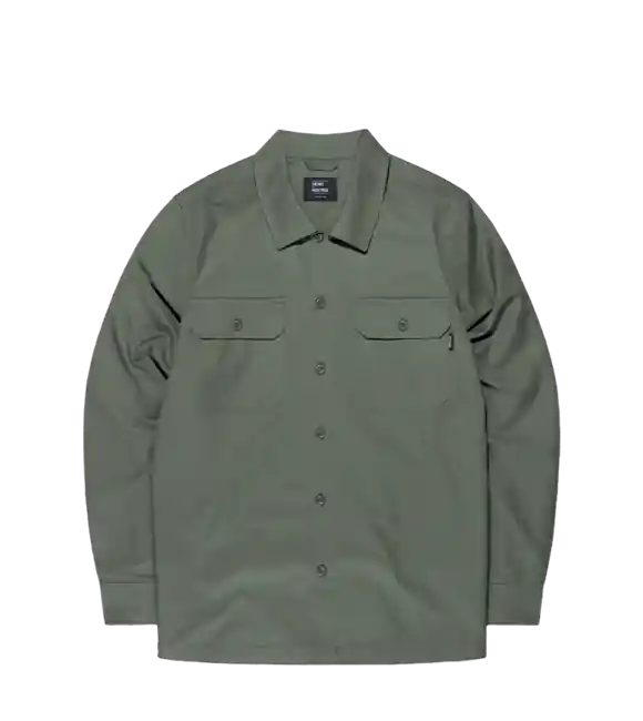 Sezónní Sleva Vintage Industries Košile Harris, light olive