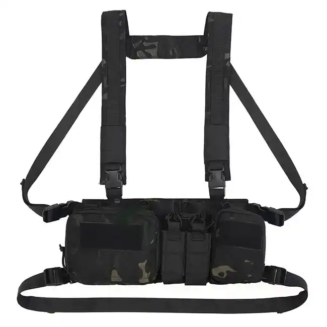 DRAGOWA Tactical Chest rig Recon, CP černá Horká Nabídka
