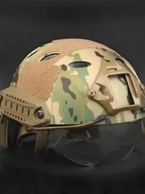 DRAGOWA Tactical Taktická helma Fast PJ s brýlemi Bolt, CP (bez certifikace) Cenově Výhodný