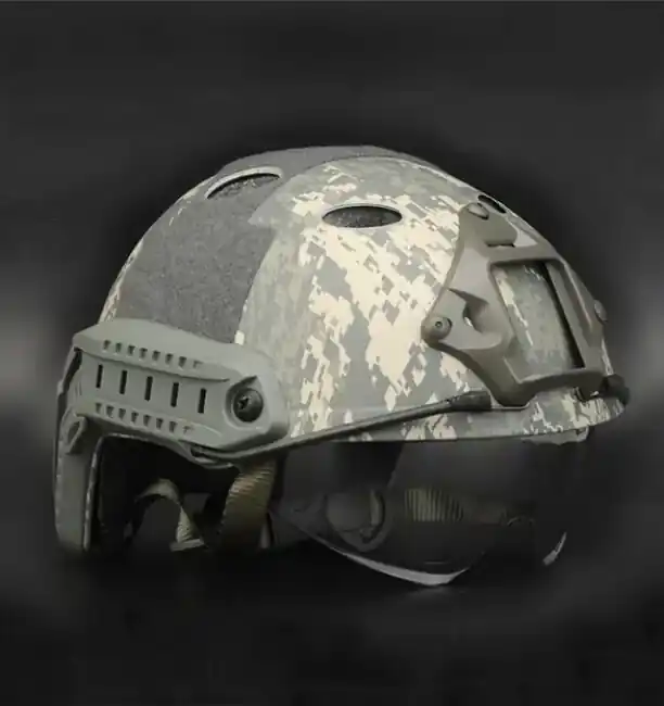DRAGOWA Tactical Taktická helma Fast PJ s brýlemi Bolt, ACU (bez certifikace) Expresní Doručení