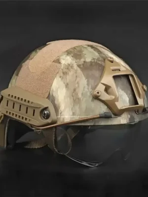 Vysoce Kvalitní DRAGOWA Tactical Taktická helma Fast MH s brýlemi Charger, AT (bez certifikace)