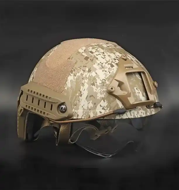 Výprodej DRAGOWA Tactical Taktická helma Fast MH s brýlemi Charger, Digital Desert (bez certifikace)