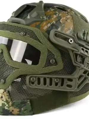 DRAGOWA Tactical Taktická helma Hammer, Digital Woodland (bez certifikace) Časově Omezené