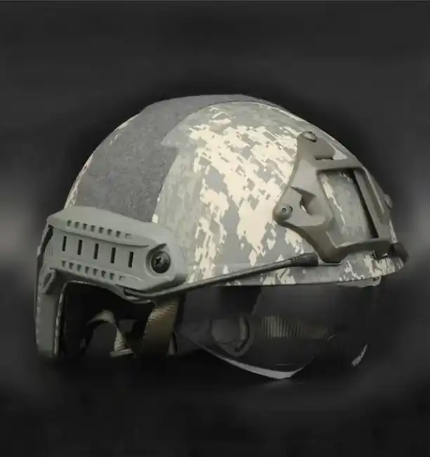 Horká Nabídka DRAGOWA Tactical Taktická helma Fast MH s brýlemi Charger, ACU (bez certifikace)
