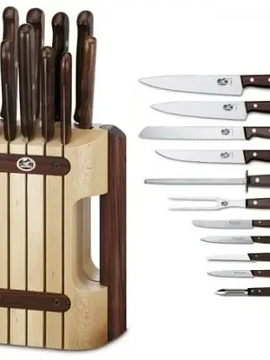 Objednat Nyní 11dílný blok nožů Victorinox Palisander