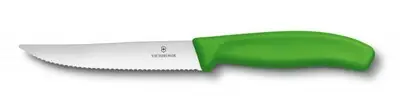 Akční Cena Nůž Victorinox Swiss Classic na steaky a pizzu, zelený