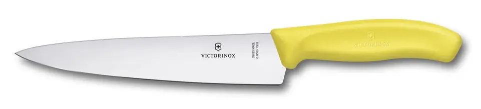 Sezónní Sleva Nůž Victorinox Swiss Classic Chef‘s, žlutý
