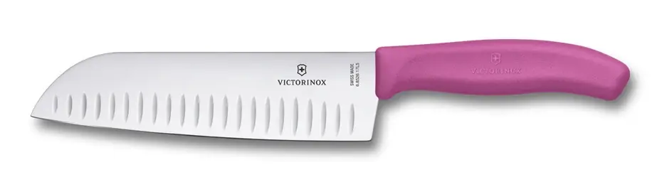 Časově Omezené Nůž Victorinox Santoku Swiss Classic, růžový