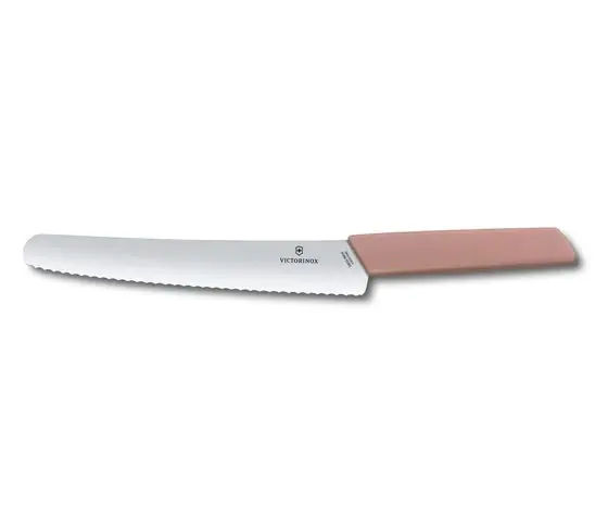 Akční Nabídka Nůž na pečivo a cukrovinky Victorinox Swiss Modern, meruňkově růžový